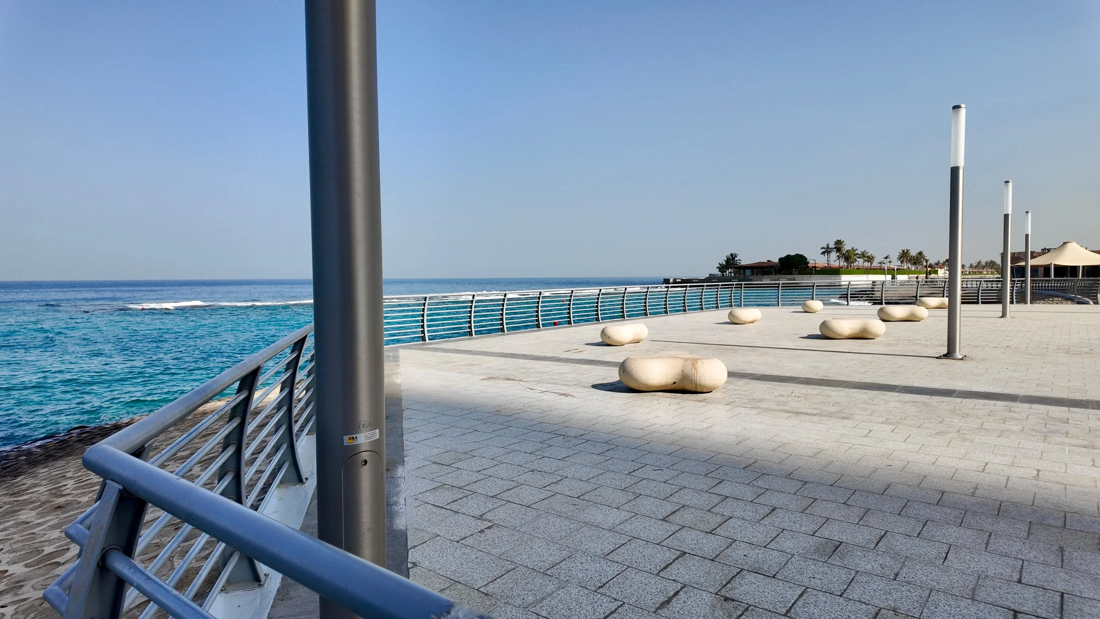 Coastal public realm and recreation at the North Corniche