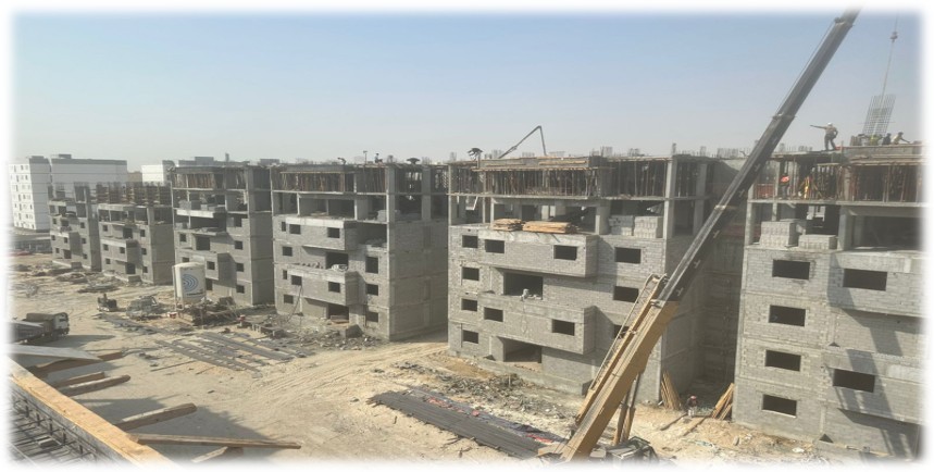Residential development under construction
